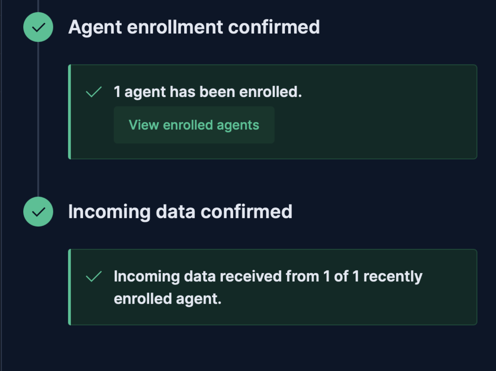 Add agent step 2